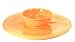 Fiestaware Tangerine 833 Chip-n-Dip Set