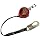 Miller PFL-3/9FT Scorpion 9-Foot Personal Fall Limiter with Stainless Steel Swivel Shackle, Red