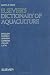 Book Elsevier's Dictionary of Aquaculture