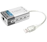 D-Link DUB-E100 NIC Fast USB RJ45 10/100 (USB 2.0) WOL
