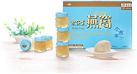 Eu Yan Sang Premium Concentrated Bird's Nest Reduced Sugar Mini Treats 100% Natural - 6X28G Bottles
