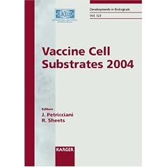 Vaccine Cell Substrates 2004: International Conference, Rockville, Md., June-July 2004, Proceedings (Developments in Biologicals)