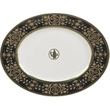 Wedgwood - Astbury Black, Oval Dish 39cm