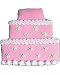 Beautiful Cookies Organic Party Favors-Pink Cake Organic Cookies Cookies, 10 Cookies