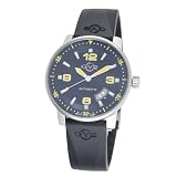 GV2 by Gevril Mens 4012R Stadium Automatic Stainless Steel Rubber Strap Watch by GV2 Gevril