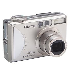 Gateway DC-T50 5MP Digital Camera w/ 3x Optical Zoom