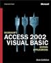 Microsoft Access 2002 VBA - Etape par Etape - livre de r�f�rence - CD-ROM - fran�ais
