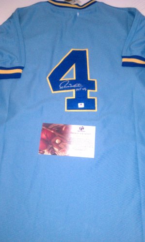 Paul Molitor Signed Milwaukee Brewers Jersey