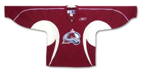 Buy Colorado Avalanche Platinum Performance Burgundy Practice Jersey