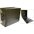 Big Black Briefcase Travel Jewelry Display Case