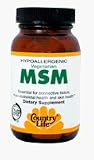 MSM 1000 mg by Country Life 90 Tablets