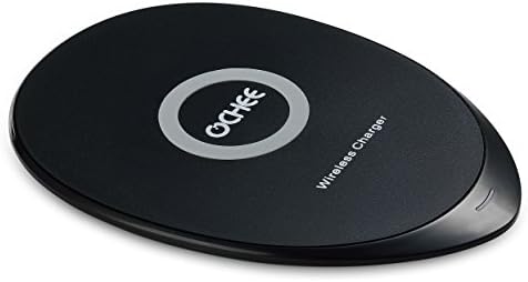 OCHEE Wireless Charger,Ultra-Slim QI Wireless Charging Pad for Galaxy S7, S7 Edge, Note 5, S6 Edge+ and All Qi-Enabled Devices (OE3C04) (Black)