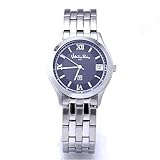 Valentino Rudy バレンチノ ルーディー アナログクォーツ式 時計 VR518 ブラック文字盤/シルバーベルト メンズウォッチ