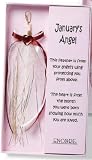 January's Angel - Birthstone Feather Collection (January)