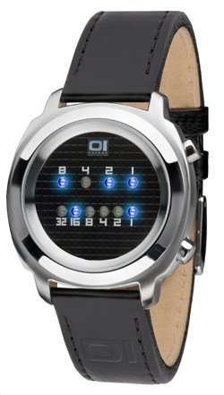 01TheOne Unisex ZE102B1 Binary Zerone Fashion Watch