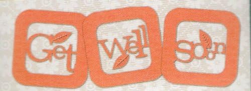 Around The Block Punch & Emboss Trio - Get Well Soon With Bonus Alignment Tray