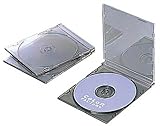 ELECOM CFC-01GY01 スリムCDケース(3枚パック)