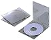ELECOM CFC-01GY01 スリムCDケース(3枚パック)