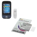 Black Rubberized Hard Case with Belt Clip + LCD Screen Protector By GTMax for T-Mobile HTC Wing