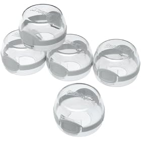 Safety 1st Clear View Stove Knob Covers 5-Pack
