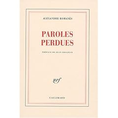 Paroles perdues