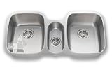 Undermount Stainless Steel Triple Bowl Kitchen Sink
