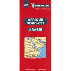 Africa: North East and Arabia (Michelin Maps)