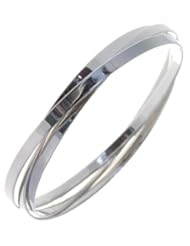 Modern 925 Sterling Silver Women Bangle - 33 Grams