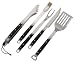 Mr. Bar-B-Q 5-Piece Diamond Prestige Forged Stainless-Steel Tool Set
