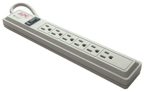 Apc P6 Surge Strip With 6Ft Line Cord 6 Outlets