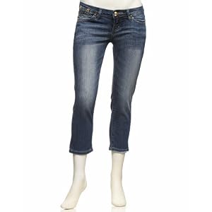 Buy 2b Siren Skinny Distressed Crop Jean by bebe