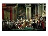 Consecration of the Emperor Napoleon and Coronation of Empress Josephine, 2nd December 1804, 1806-7 Art Styles Giclee Poster Print by Jacques-Louis David, 40x30
