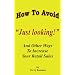 How to Avoid 