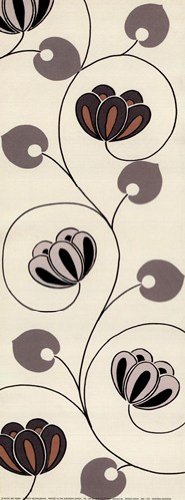 Nouveau Blossom by Design show 5.12X13.78. Art Poster Print