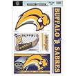 BUFFALO SABRES Removable & Reusable Team Logo STATIC WINDOW CLINGS (Set of 5)