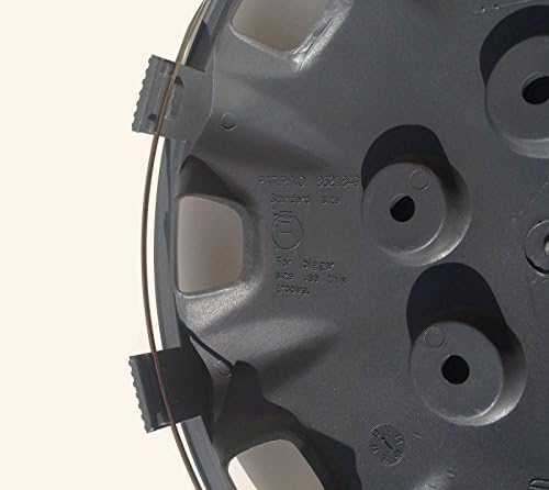 4 Piece SET Hub Caps ABS Silver 15" Inch for OEM Steel Wheel Cover Cap Covers