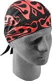 Zan Headgear Flydanna Headwrap , Style: Tribal Red Flame, Size: OSFA Z627