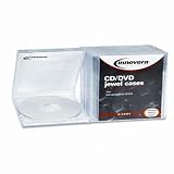 New-CD/DVD Standard Jewel Cases Clear 10/Pack Case Pack 3 - 515910