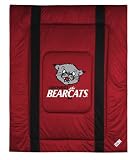 CINCINNATI BEARCATS OFFICIAL LOGO FULL / QUEEN SIZE JERSEY COMFORTER