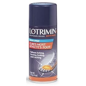 Lotrimin AF Liquid Spray for Athlete's Foot, 4-Ounce Bottles (Pack of 3)
