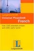 Langenscheidt's Universal Phrasebook French (Langenscheidt's Universal Phrasebook)