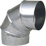 Imperial #GV0298-C 7 Adjustable 24GA Furn Elbow