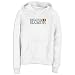 Sweatshirt Woman White Elegant Flag 