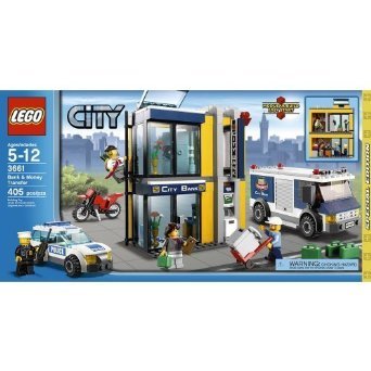 LEGO City Special Edition Set #3661 Bank Money Transfer