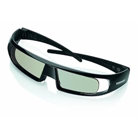 Toshiba Active Shutter 3D Glasses for TV - Black