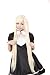 FENGSHANG Lolita and Beauty Chobits Chii Long Cosplay Wigs 39 Inches Golden