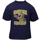 Georgia Tech Yellow Jackets Navy Blue Toddler Character T-shirt