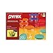 Pyrex Storage Set, Clear, Red, Orange, Blue, Green(20 Pieces)