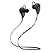 Intcrown S960 Bluetooth Headphones V4.0 Wireless In-ear Earbuds Headset for Running GYM Exercise Built in Microphone (Black)
