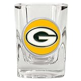 Green Bay Packers 2 oz Square Shot Glass